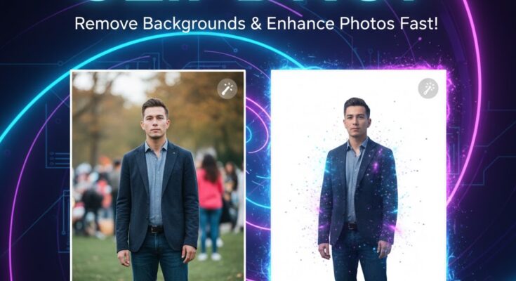 Screenshot of Clipdrop AI image editing web interface