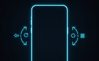 Edge Gesture Controls interface on Android smartphone