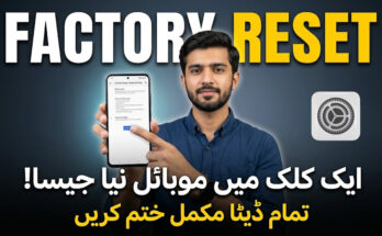 Factory Reset Android Phone