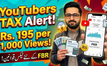 FBR tax on overseas Pakistani creators