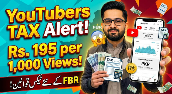 FBR tax on overseas Pakistani creators