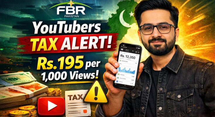 overseas Pakistani content creators tax